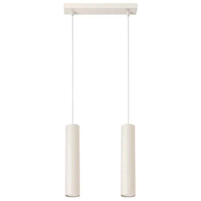 Lampa wisząca Lagos 2 beżowa