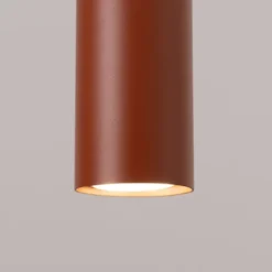 Lampa wisząca Lagos 3L ochra czerwona