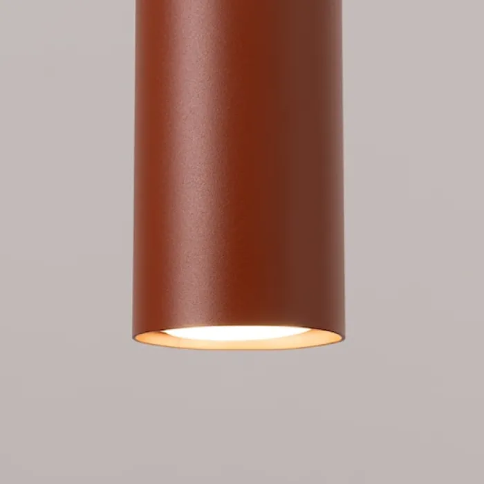 Lampa wisząca Lagos 2 ochra czerwona