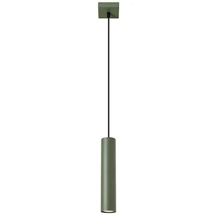 Lampa wisząca Lagos 1 zielona oliwka