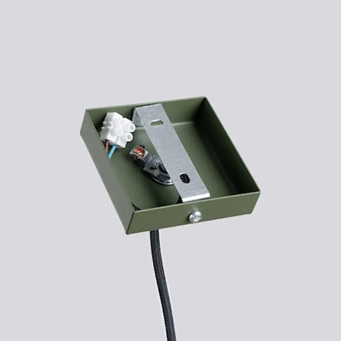 Lampa wisząca Lagos 1 zielona oliwka