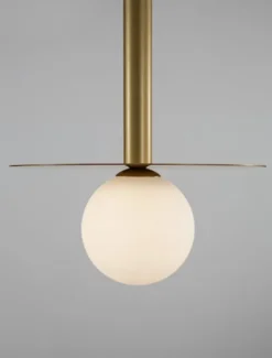 Lampa wisząca Letarian złota