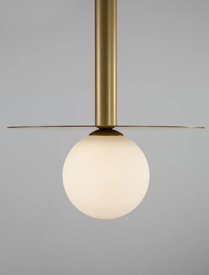 Lampa wisząca Letarian złota