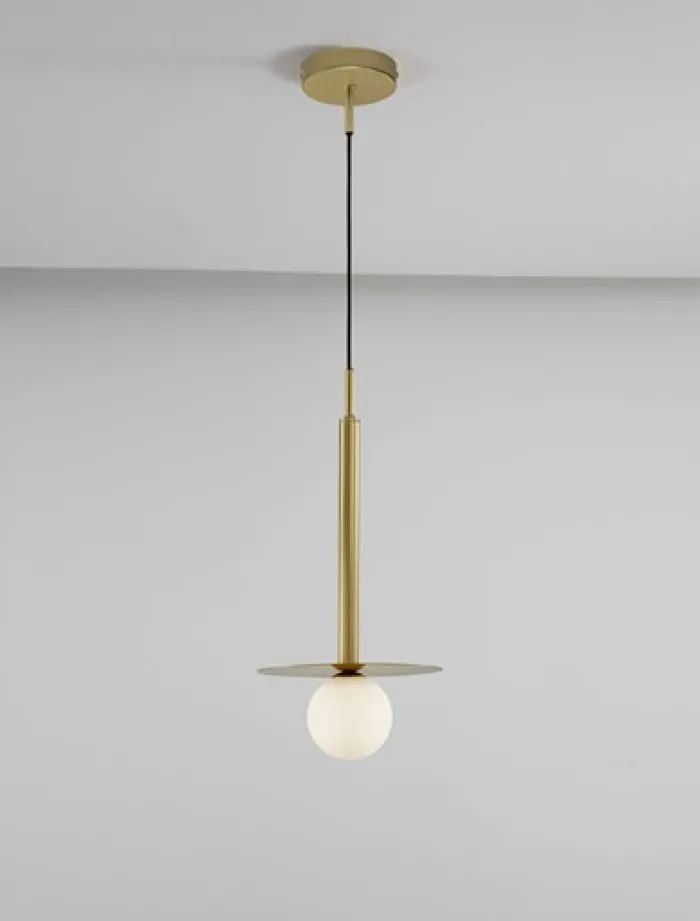 Lampa wisząca Letarian złota