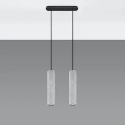 Lampa wisząca Luvo 2 beton
