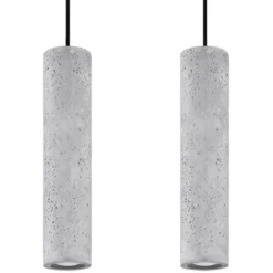 Lampa wisząca Luvo 2 beton