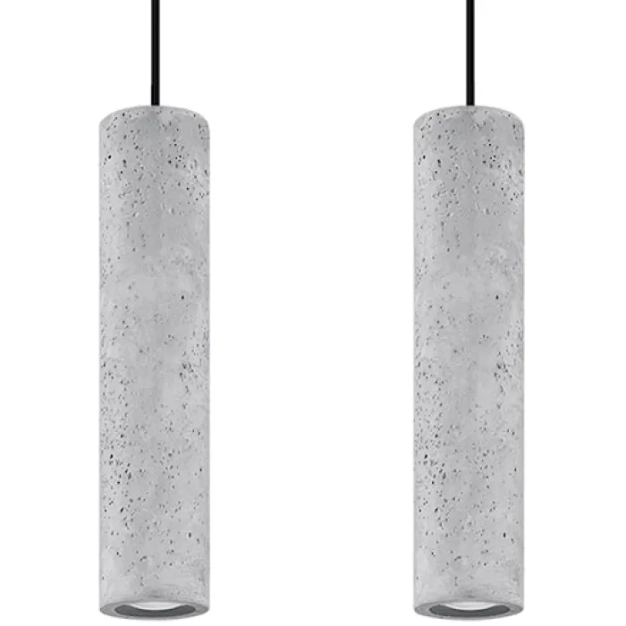 Lampa wisząca Luvo 2 beton