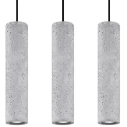 Lampa wisząca Luvo 3L beton