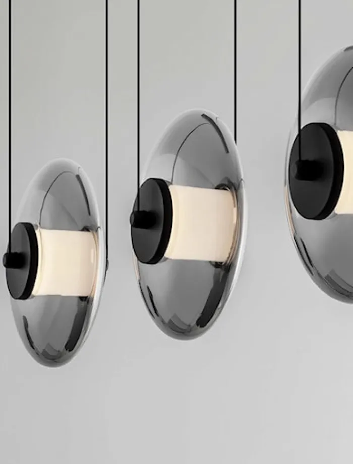 Lampa wisząca Lynoll LED x3 czarna