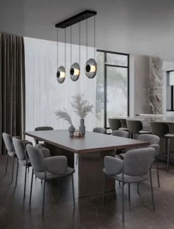 Lampa wisząca Lynoll LED x3 czarna