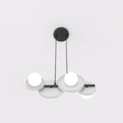Lampa wisząca Model x4 ciepły szary