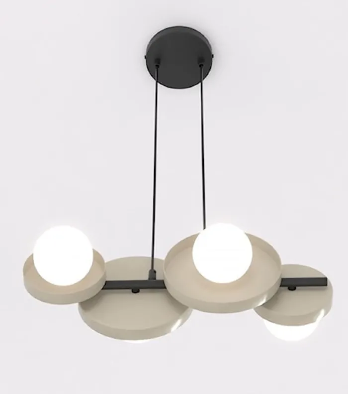 Lampa wisząca Model x4 mokka