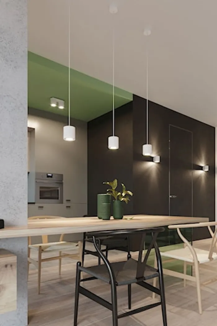 Lampa wisząca Obett średnica 10 cm x1 biały