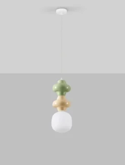 Lampa wisząca Parive II wielokolorowa