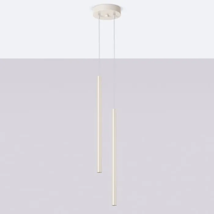 Lampa wisząca Pastelo 2 beżowa