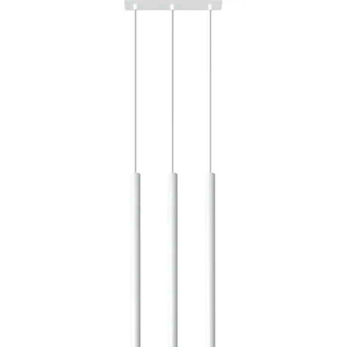 Lampa wisząca Pastelo 3 biała