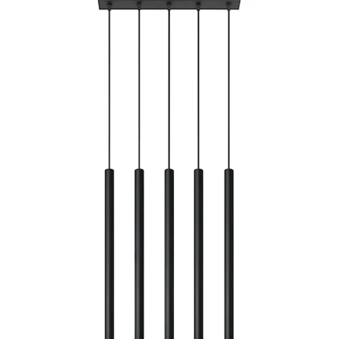 Lampa wisząca Pastelo 5 czarna