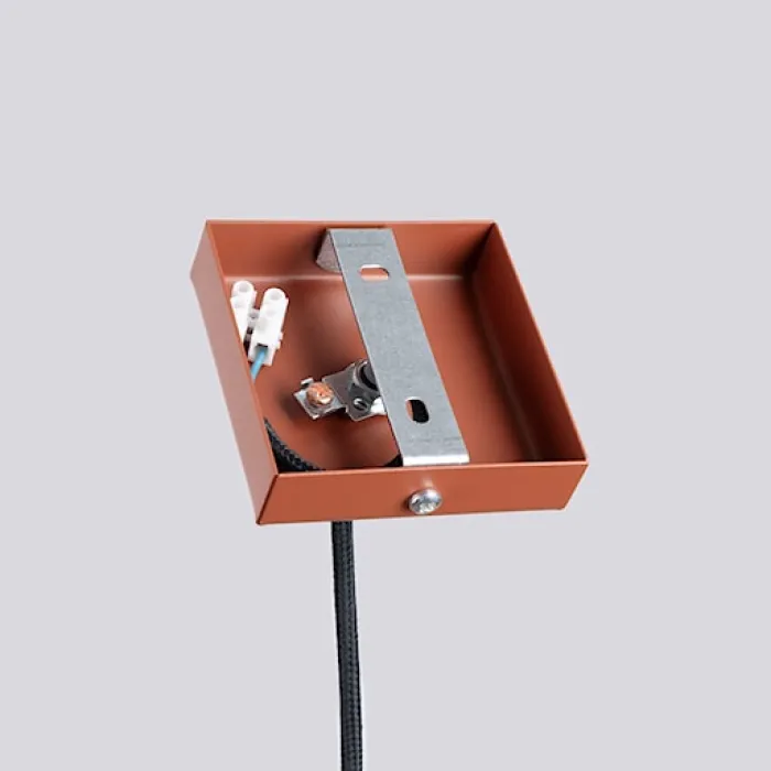 Lampa wisząca Pastelo 1 ochra czerwona