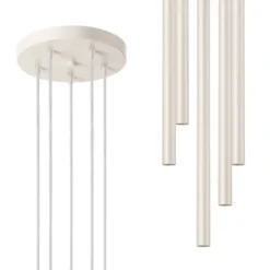 Lampa wisząca Pastelo 5P beżowa