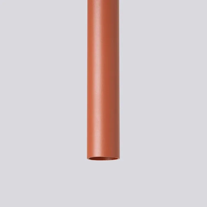 Lampa wisząca Pastelo 5P ochra czerwona