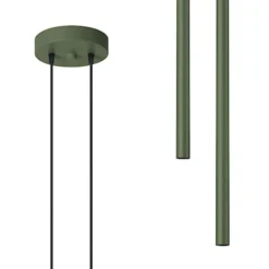 Lampa wisząca Pastelo 2 zielona oliwka