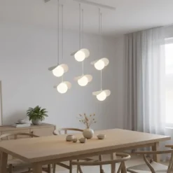 Lampa wisząca Ritual x6 biała