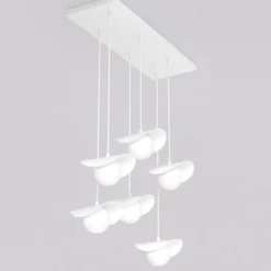 Lampa wisząca Ritual x6 biała