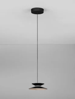 Lampa wisząca Sketter LED x1 złoto-czarna