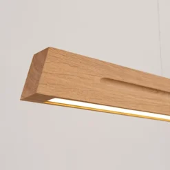 Lampa wisząca Skog LED 120 cm dąb 4000K