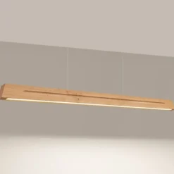 Lampa wisząca Skog LED 150 cm dąb 4000K
