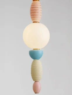 Lampa wisząca Texells LED wielokolorowa