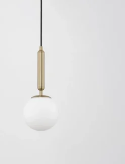 Lampa wisząca Trallos x1 złota