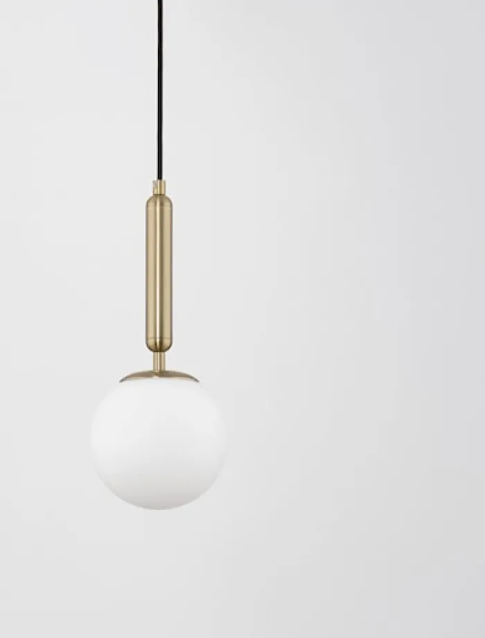 Lampa wisząca Trallos x1 złota
