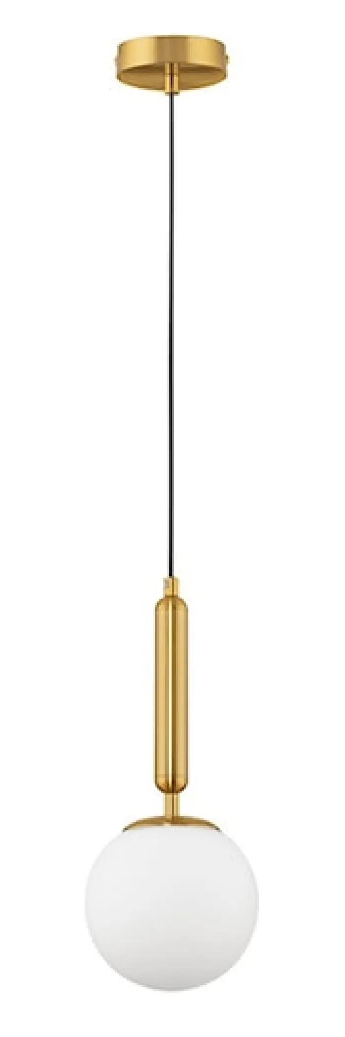 Lampa wisząca Trallos x1 złota