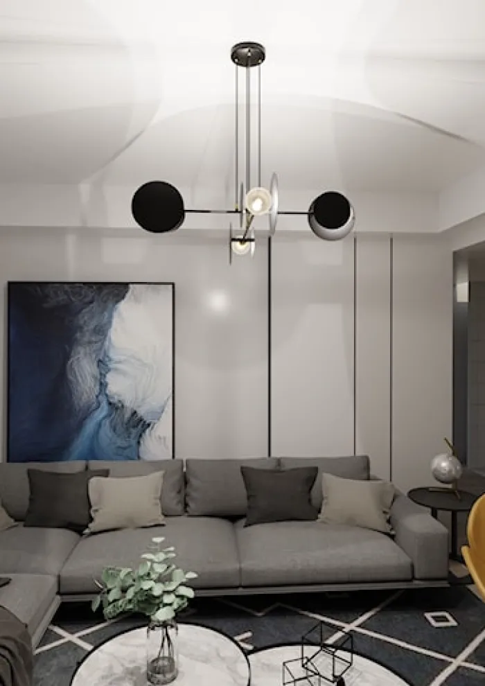 Lampa wisząca Viverone czarna