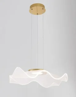 Lampa wisząca Yarduno LED złota