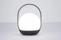 Lampa zewnętrzna Cardi LED czarno-biała
