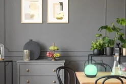 Lampa zewnętrzna Cardi LED czarno-biała
