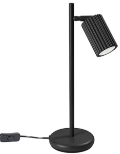Lampka na biurko Karbon czarna