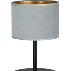 Lampka nocna Hellid średnica 18 cm szara