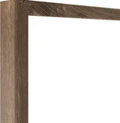 Lustro ścienne Dalone 142x37 cm ciemny dąb