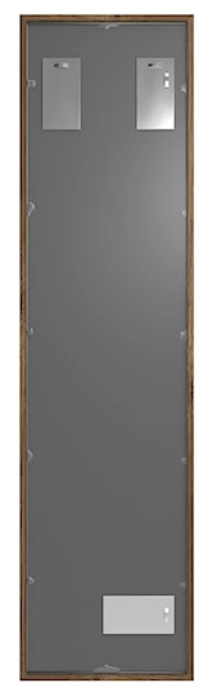 Lustro ścienne Dalone 142x37 cm ciemny dąb