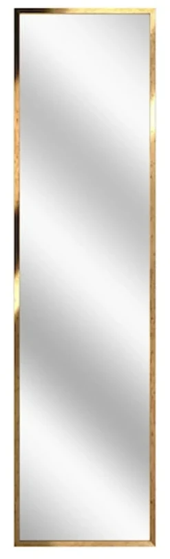 Lustro ścienne Dalone 142x37 cm stare złoto