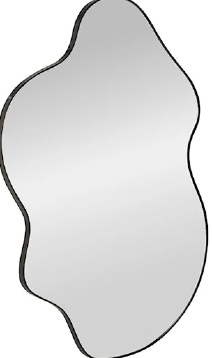 Lustro ścienne Essent 90x56 cm w czarnej ramie