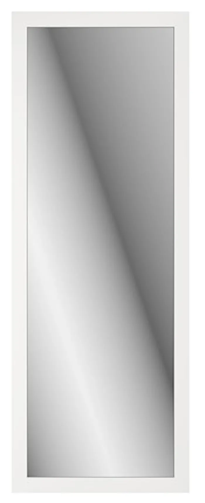 Lustro ścienne Gahtion 127x47 cm białe