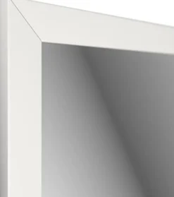 Lustro ścienne Gahtion 127x47 cm białe