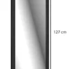 Lustro ścienne Gahtion 127x47 cm czarne