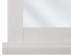 Lustro ścienne Octavia 80x70 cm w białej ramie