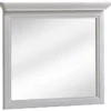Lustro ścienne Orsay 85x76 cm w białej ramie
