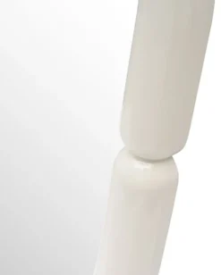 Lustro Noctiss 80x50 cm w białej ramie